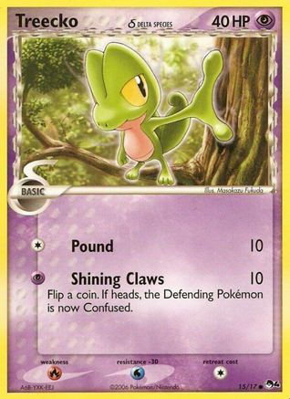 Treecko (Delta Species) (15) - POP Series 4