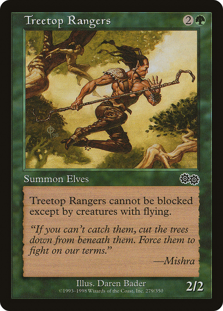 Treetop Rangers (279) - Urza's Saga