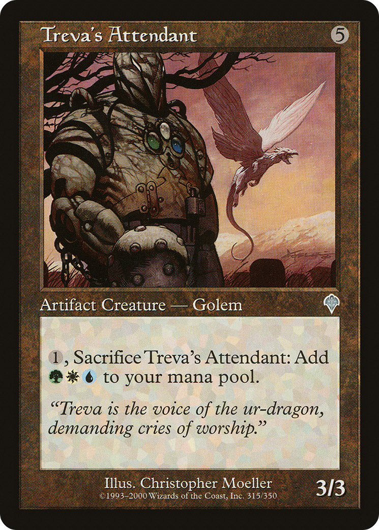 Treva's Attendant (315) Foil - Invasion