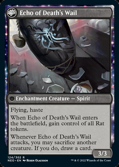 Tribute to Horobi (124) - Kamigawa: Neon Dynasty Foil