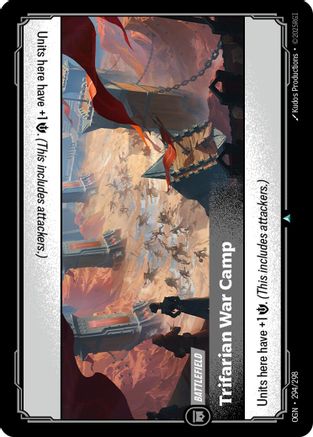 Trifarian War Camp (294) Foil - Origins