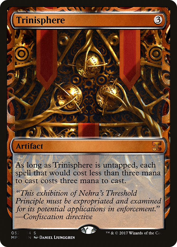 Trinisphere (052) Foil - Kaladesh Inventions
