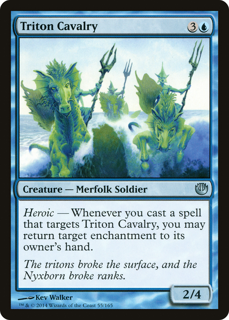 Triton Cavalry (055) Foil - Journey into Nyx