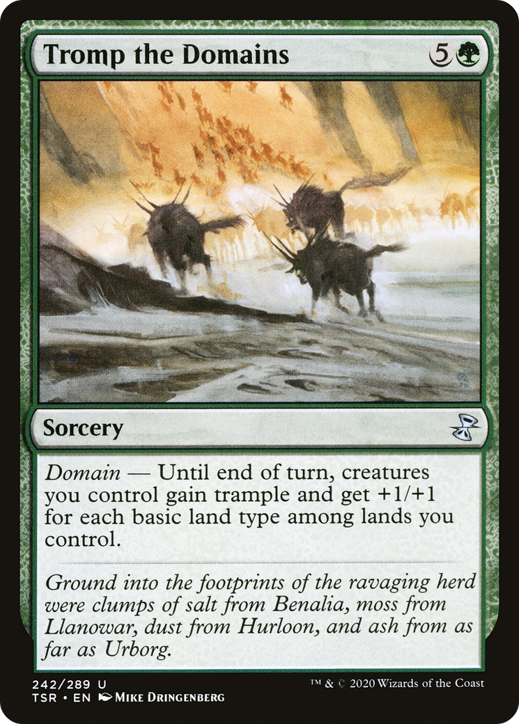 Tromp the Domains (242) - Time Spiral Remastered Foil