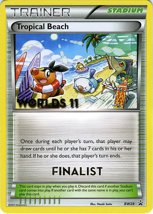 Tropical Beach (Worlds 11) [Finalist] (BW28) - Black Star Promos