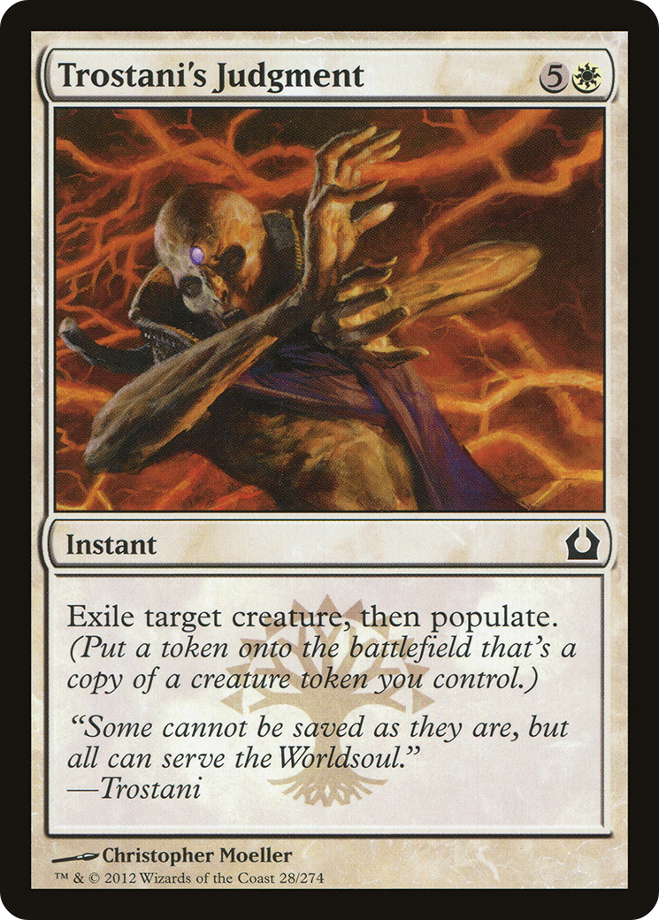 Trostani's Judgment (028) Foil - Return to Ravnica