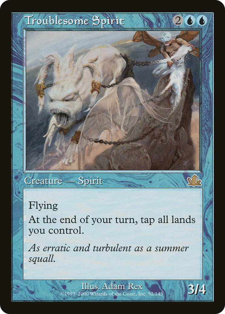 Troublesome Spirit (052) Foil - Prophecy