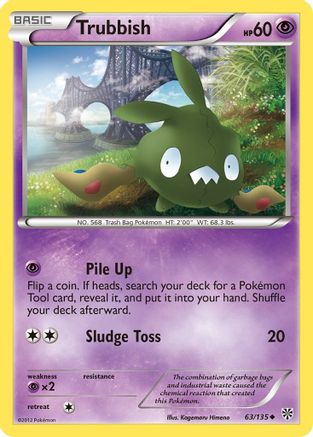 Trubbish (63) Reverse Holofoil - Plasma Storm