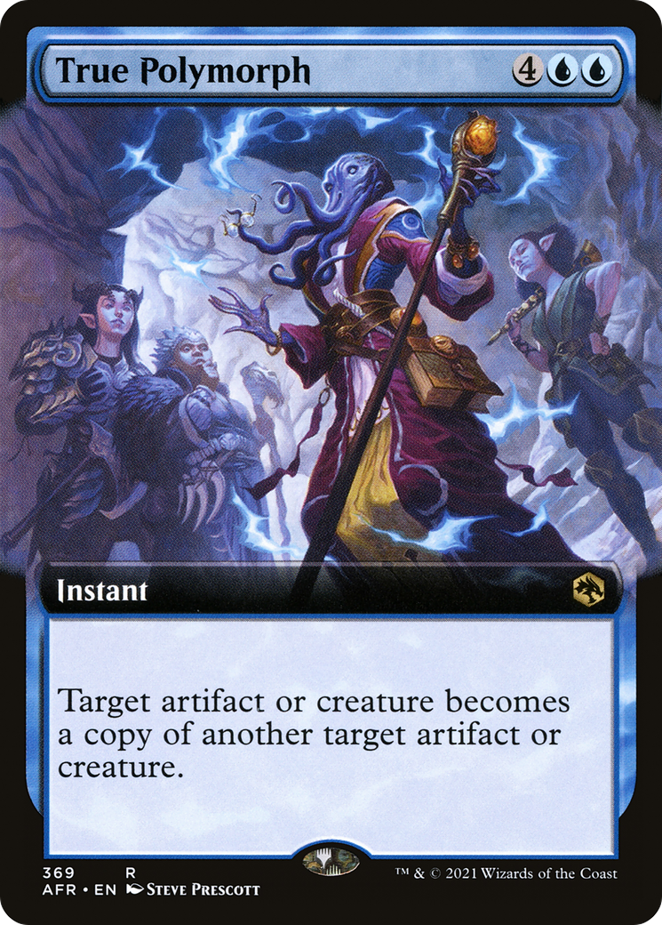 True Polymorph (Extended Art) (369) - Adventures in the Forgotten Realms Foil