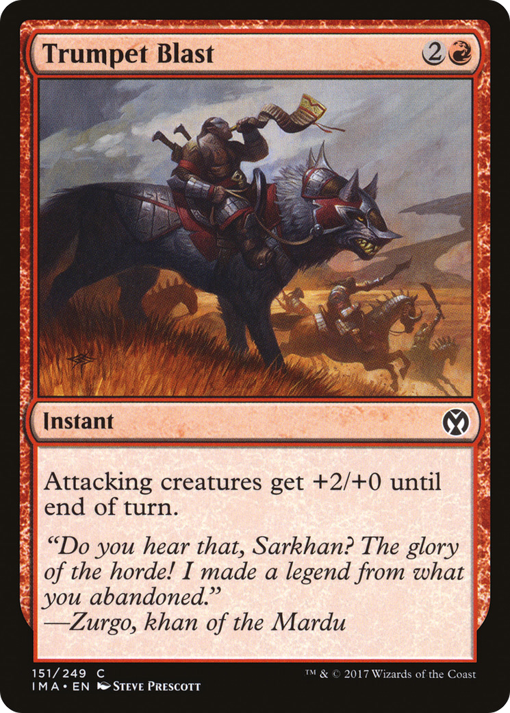Trumpet Blast (151) Foil - Iconic Masters