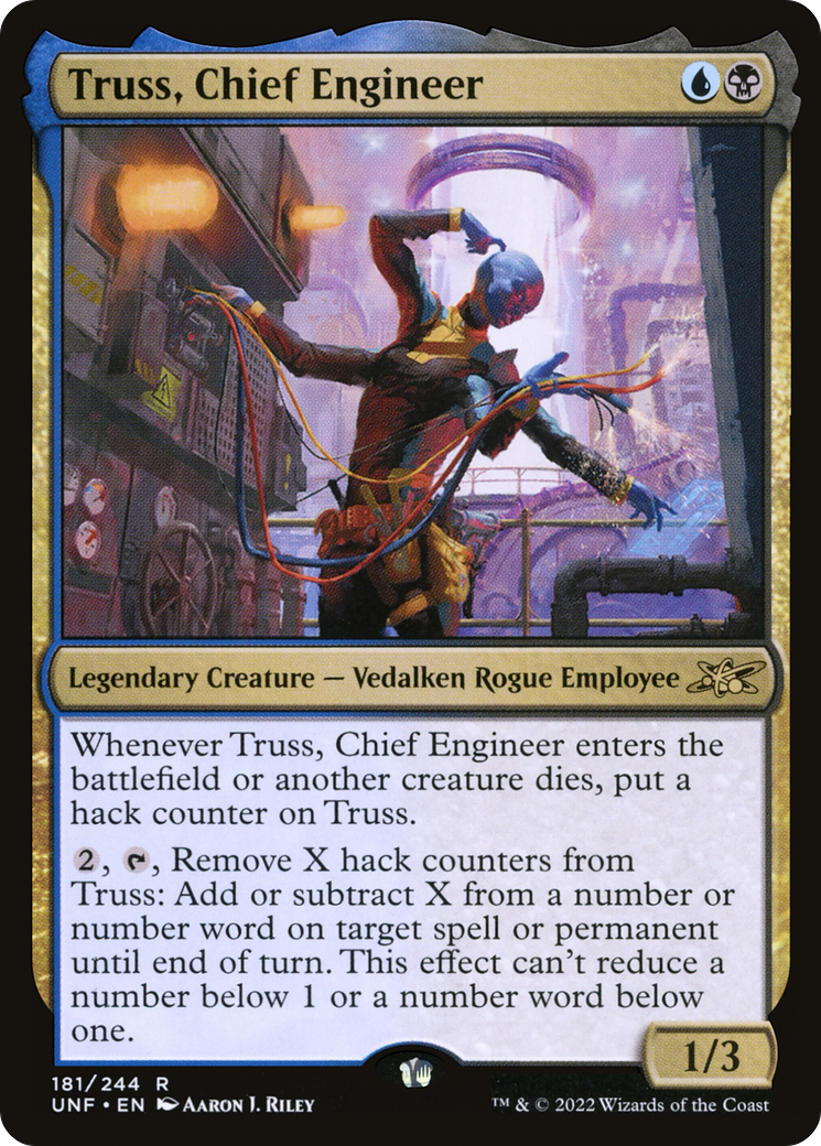 Truss, Chief Engineer (181) - Unfinity Foil