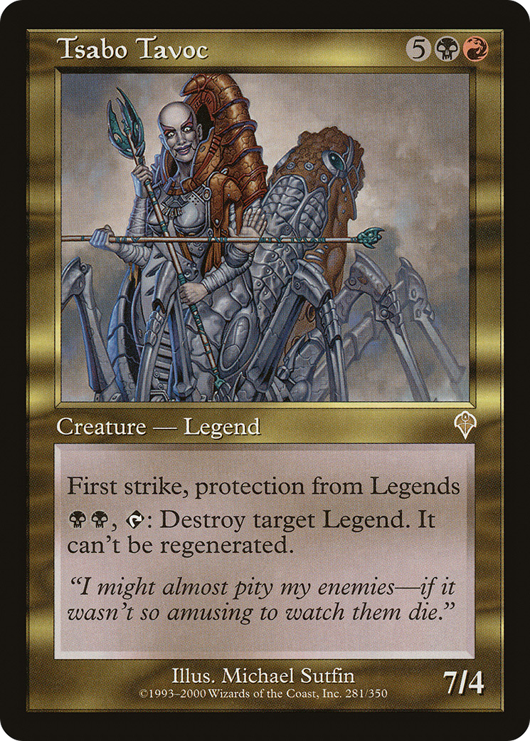 Tsabo Tavoc (281) Foil - Invasion
