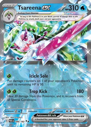 Tsareena ex (46) Holofoil - Paradox Rift