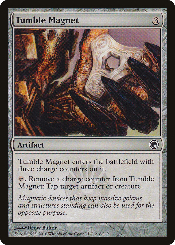 Tumble Magnet (218) Foil - Scars of Mirrodin