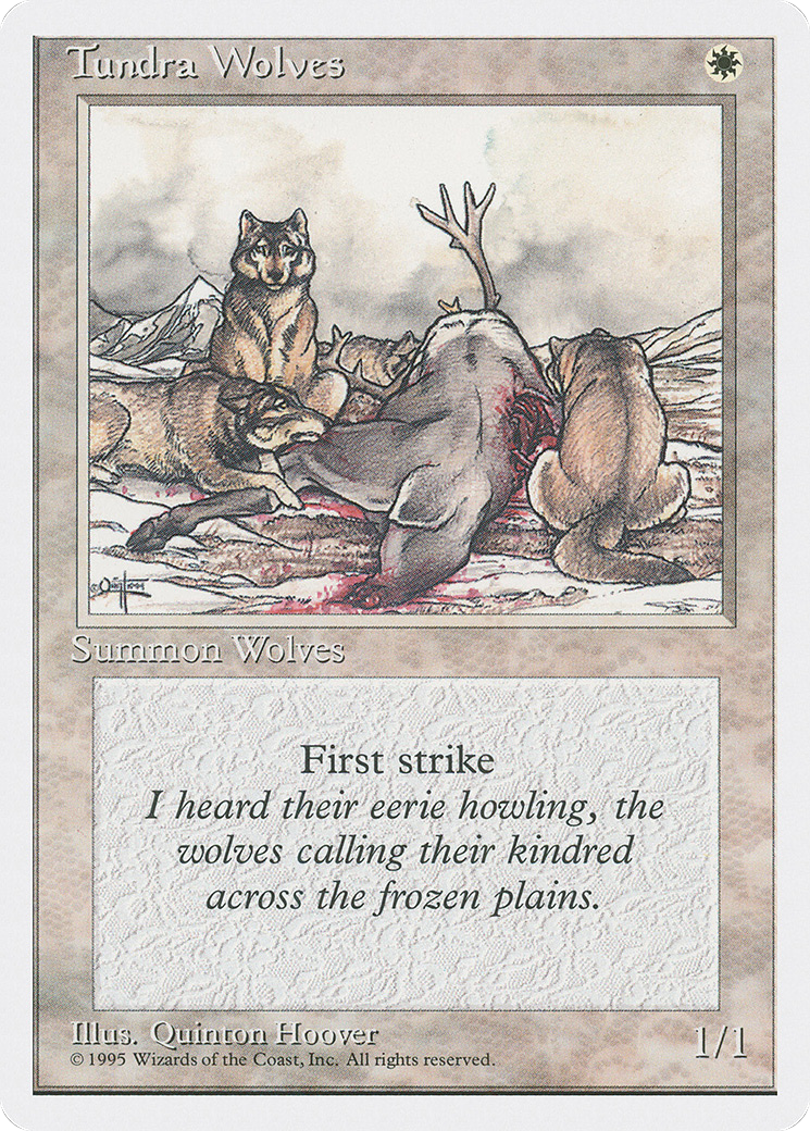 Tundra Wolves - Fourth Edition
