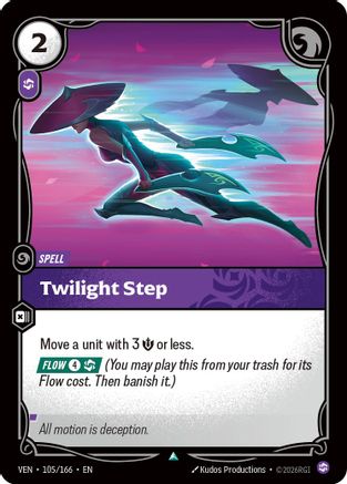 Twilight Step (105) Foil - Vendetta