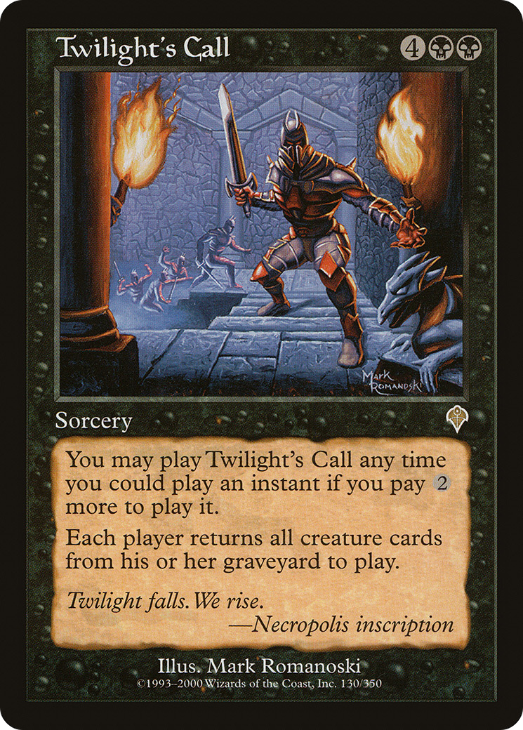 Twilight's Call (130) Foil - Invasion