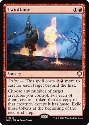 Twinflame (258) - Commander: Secrets of Strixhaven