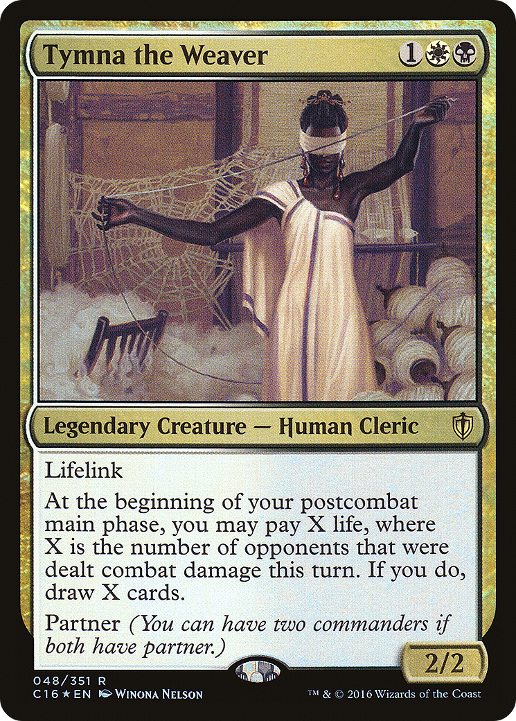Tymna the Weaver (048) Foil - Commander 2016
