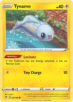Tynamo (57) Reverse Holofoil - Vivid Voltage