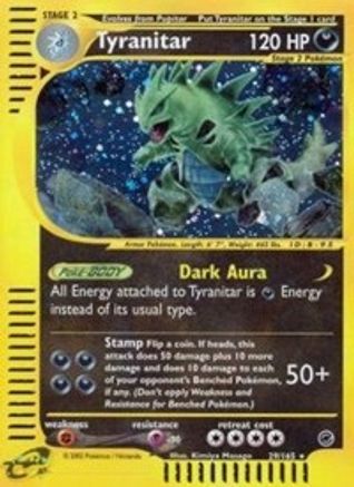 Tyranitar (29) Reverse Holofoil - Expedition