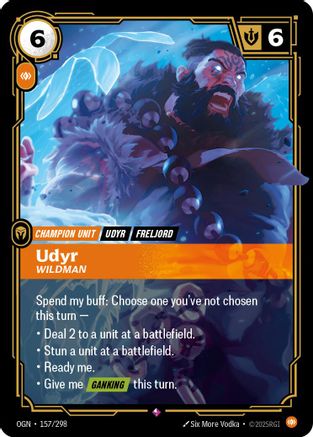 Udyr – Wildman (157) Foil - Origins