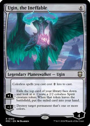 Ugin, the Ineffable (160) Ripple Foil - Commander: Modern Horizons 3