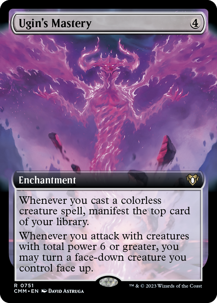 Ugin's Mastery (Extended Art) (751) - Commander Masters