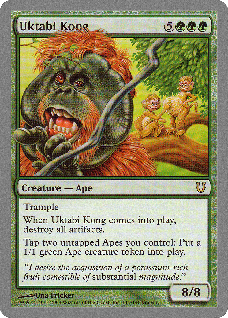Uktabi Kong (115) - Unhinged