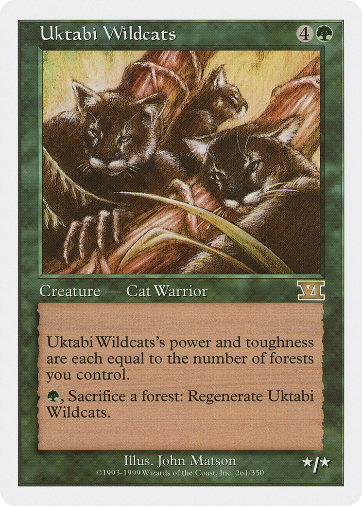 Uktabi Wildcats (261) - Classic Sixth Edition