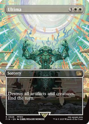 Ultima (Borderless) (328) Foil - FINAL FANTASY