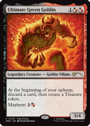 Ultimate Green Goblin (005) - Play Promos