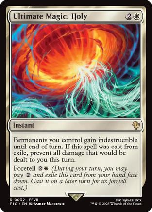 Ultimate Magic: Holy (032) - Commander: FINAL FANTASY
