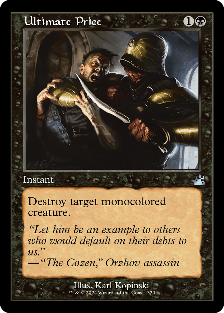 Ultimate Price (Retro) (329) - Ravnica Remastered