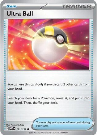 Ultra Ball (131) Reverse Holofoil - Mega Evolution
