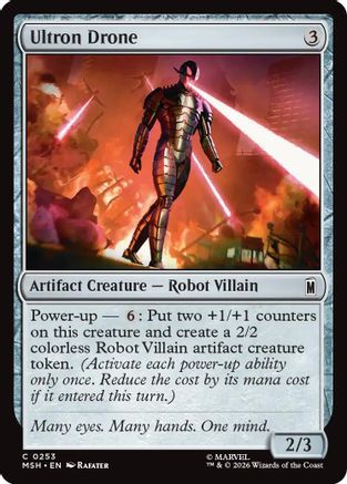 Ultron Drone (253) Foil - Marvel Super Heroes