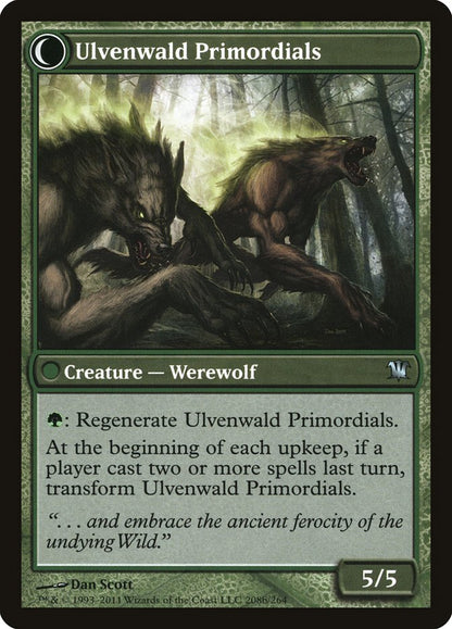 Ulvenwald Mystics // Ulvenwald Primordials (208) Foil - Innistrad