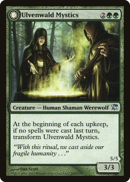 Ulvenwald Mystics // Ulvenwald Primordials (208) Foil - Innistrad