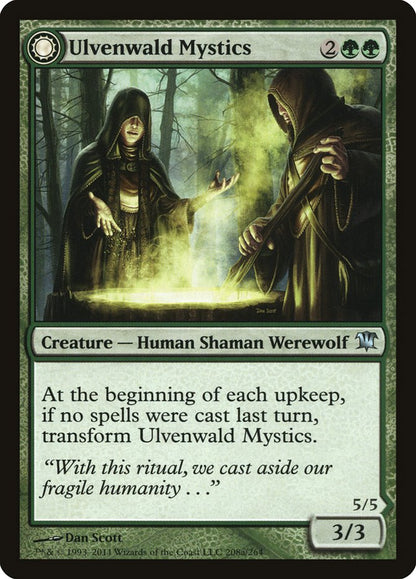 Ulvenwald Mystics // Ulvenwald Primordials (208) Foil - Innistrad