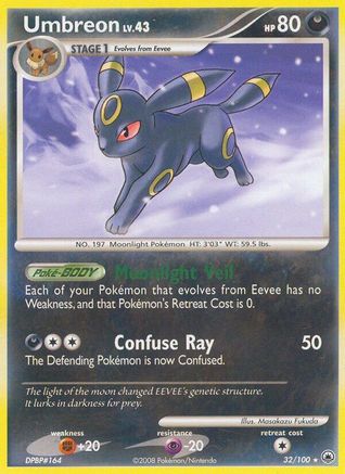 Umbreon (32) Reverse Holofoil - Majestic Dawn