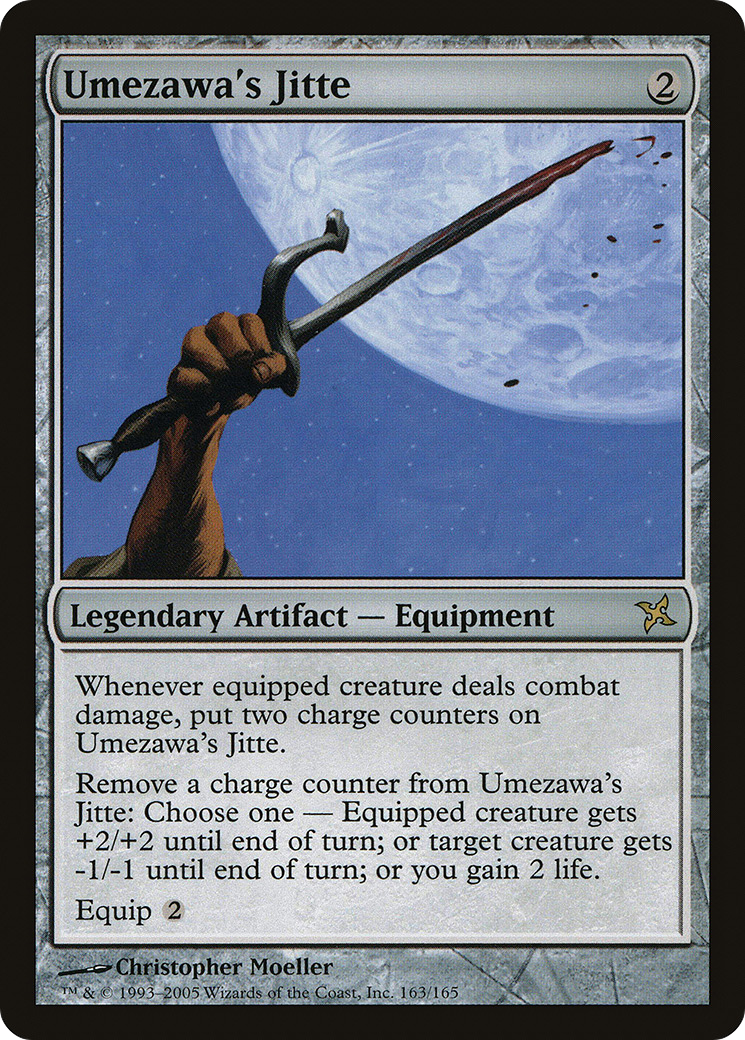 Umezawa's Jitte (163) - Betrayers of Kamigawa