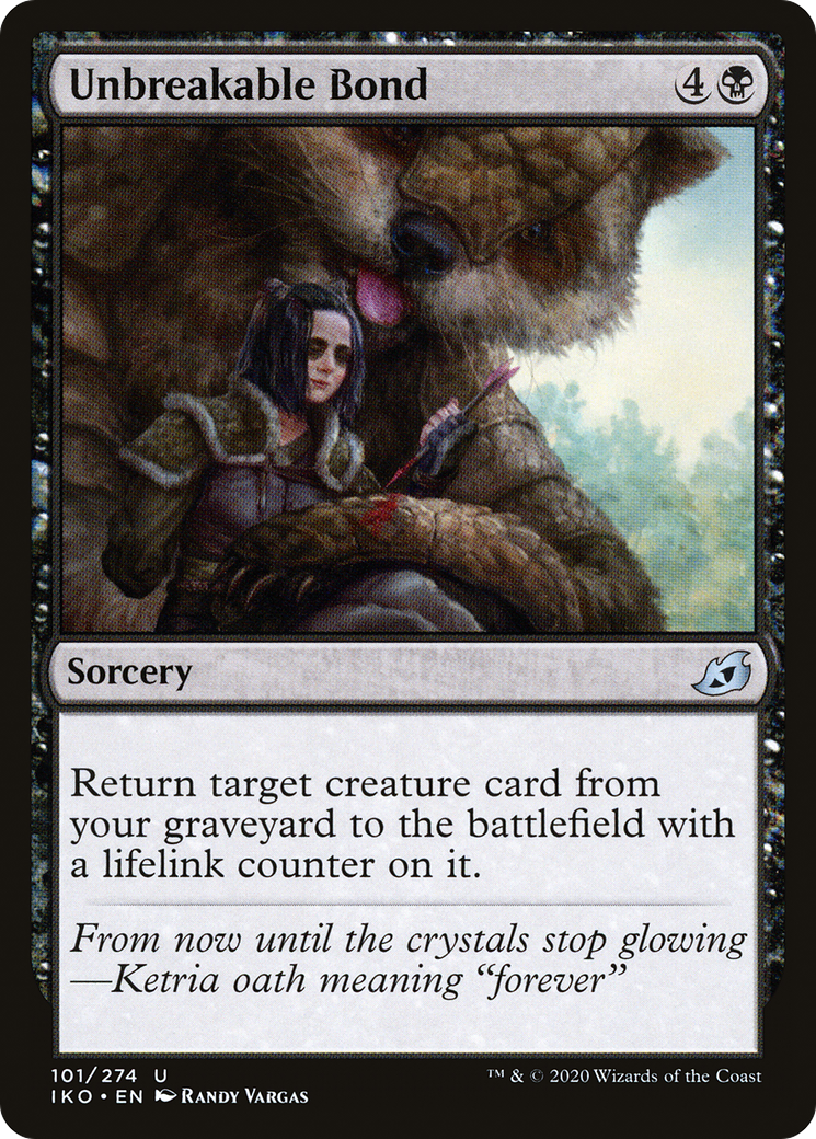 Unbreakable Bond (101) - Ikoria: Lair of Behemoths Foil