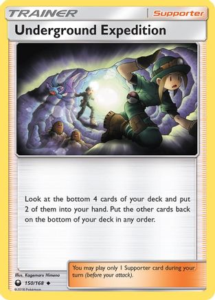 Underground Expedition (150) Reverse Holofoil - Celestial Storm