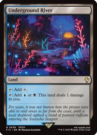 Underground River (439) Surge Foil - Commander: FINAL FANTASY