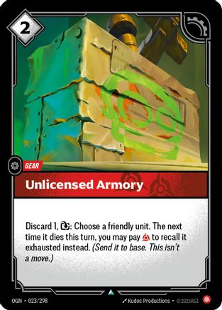 Unlicensed Armory (023) - Origins