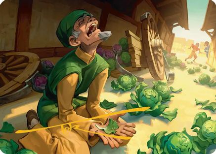 Unlucky Cabbage Merchant (019s) Gold-Stamped - Art Series: Avatar: The Last Airbender