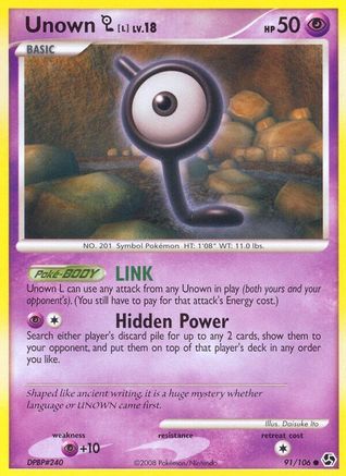 Unown [L] (91) - Great Encounters