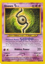 Unown [S] (87) (Unlimited) - Neo Destiny