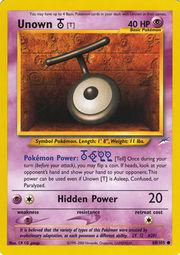 Unown [T] (88) (Unlimited) - Neo Destiny