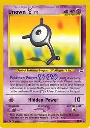 Unown [Y] (40) (Unlimited) - Neo Revelation